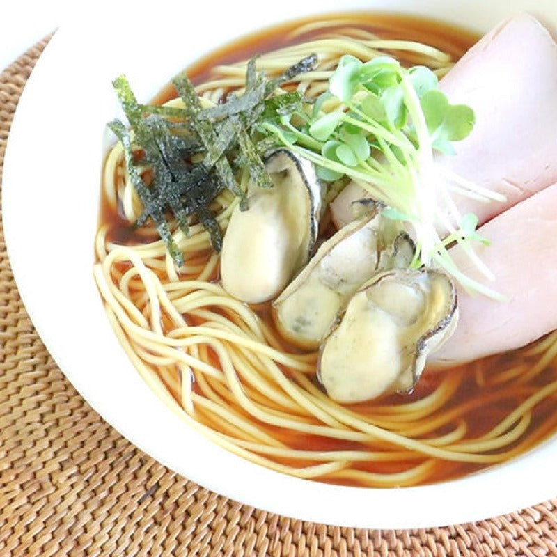 NAKAGAWA SEIMEN Hiroshima Oyster Soy Sauce Ramen 2 Servings