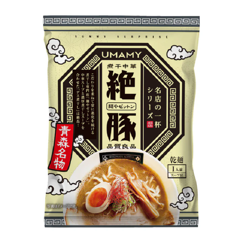 UMAMY RAMEN Famous Shop: Aomori Menya Zetton Ramen 1 serving