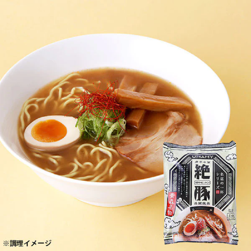 UMAMY RAMEN Famous Shop: Aomori Menya Zetton Ramen 1 serving