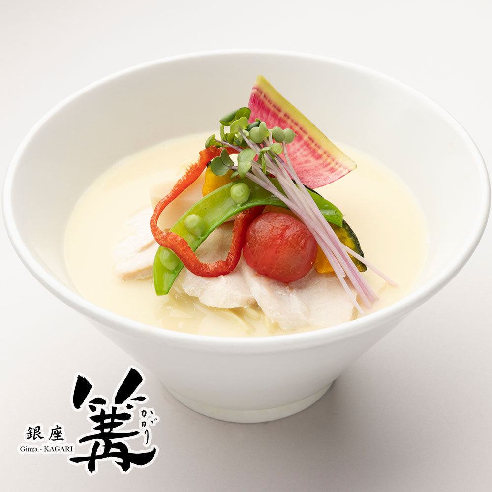 Michelin Guide Ginza KAGARI White Chicken Soup Soba 5 servings+ Kikanbo Spicy Miso Ramen 5 Servings