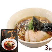 3 servings / Stewed Japanese Ramen Noodle Tokyo Tsuta Japanese Soba Soy Sauce