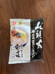 1 serving / Stewed Japanese Ramen Noodle SANTOUKA HONTEN Miso Soy Sauce Flavor