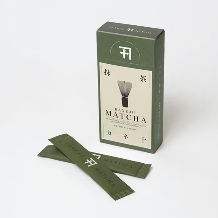 KANEJU FARM Japanese Matcha Powder 2g × 10 Packs