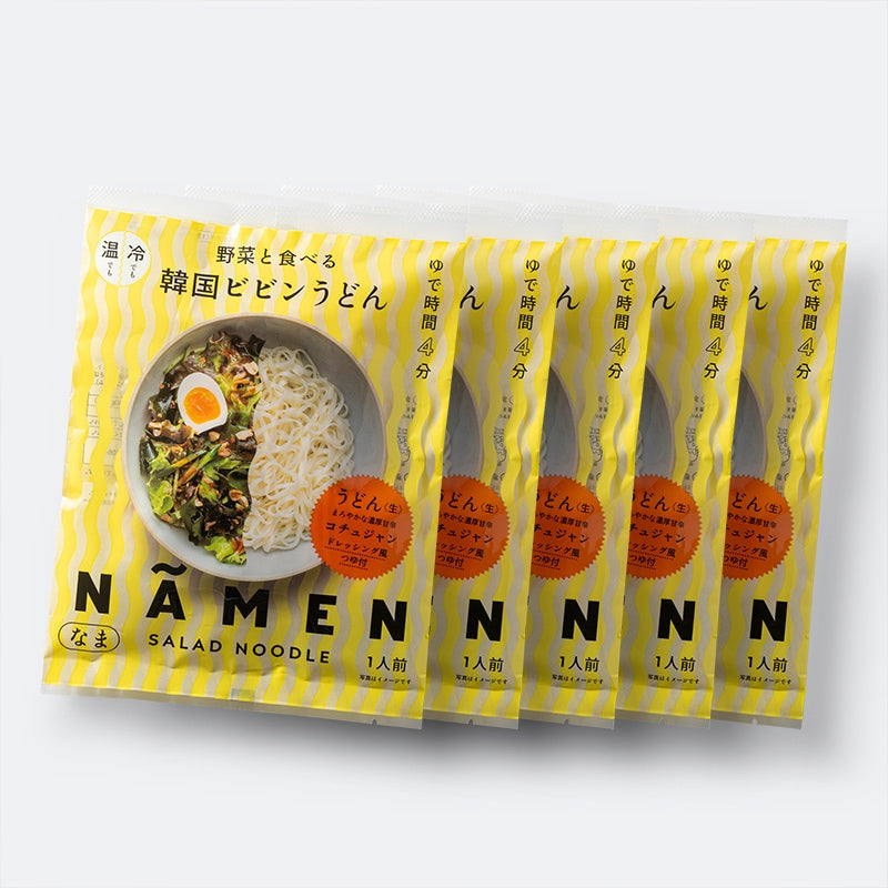 5 servings NAMEN Korean Bibim Udon