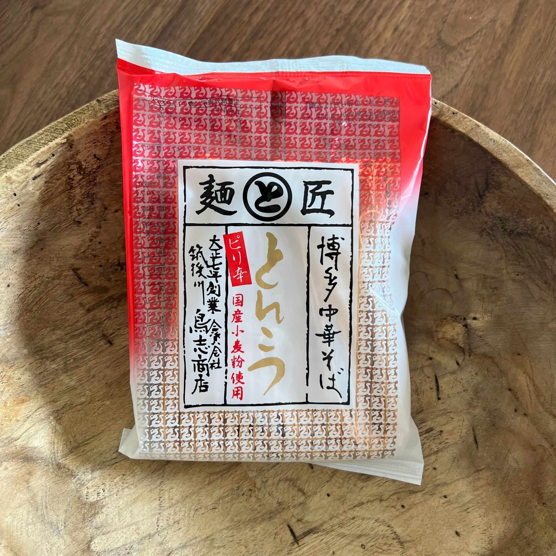 Torishishoten Hakata Soba Spicy Pork Bone Broth Flavor 1 serving