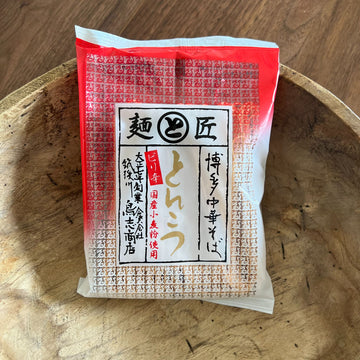 Torishishoten Hakata Soba Spicy Pork Bone Broth Flavor 1 serving