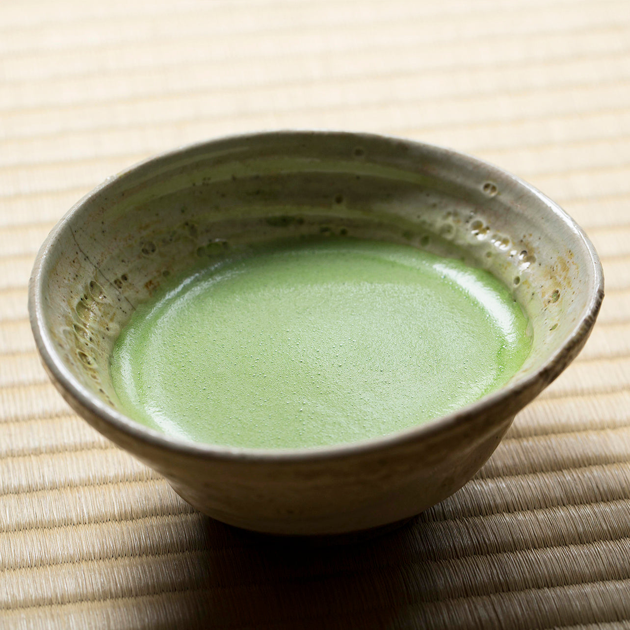 Vivid green Kyoto matcha for drinks and desserts