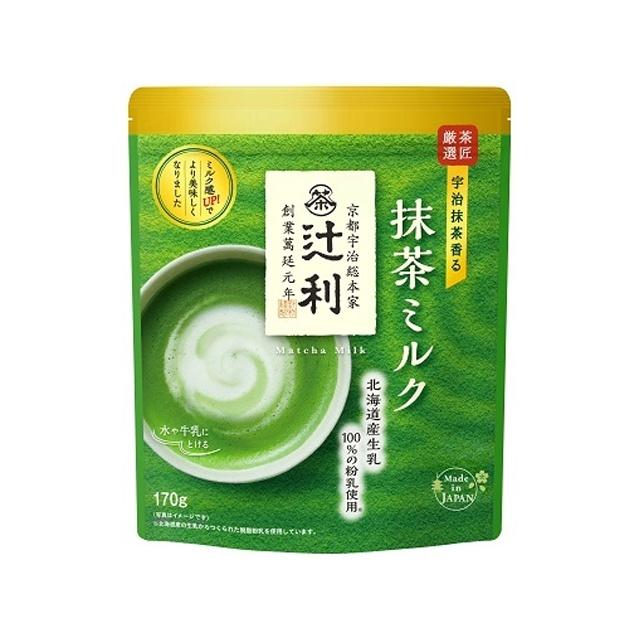 Kyoto Uji Matcha Powder (Matcha Milk) 170g × 1 Bag (Hot or Cold, just brew)