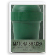 Kaga Yamanaka Matcha Shaker Deep Green
