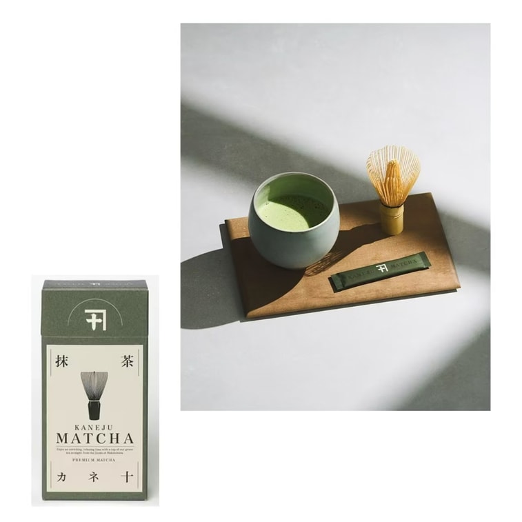 KANEJU FARM Japanese Matcha Powder 2g × 10 Packs