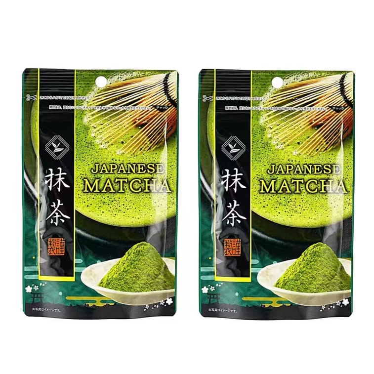 Matcha Powder 40g (2 Bags) – Premium Green Tea