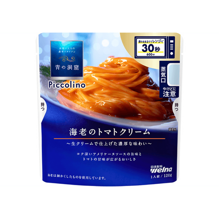 Nissin Blue Grotto Piccolino Shrimp Tomato Cream Pasta Sauce